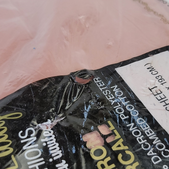 Vtg First Lady No-Iron Percale Twin Fitted Sheet - Picture 5 of 10